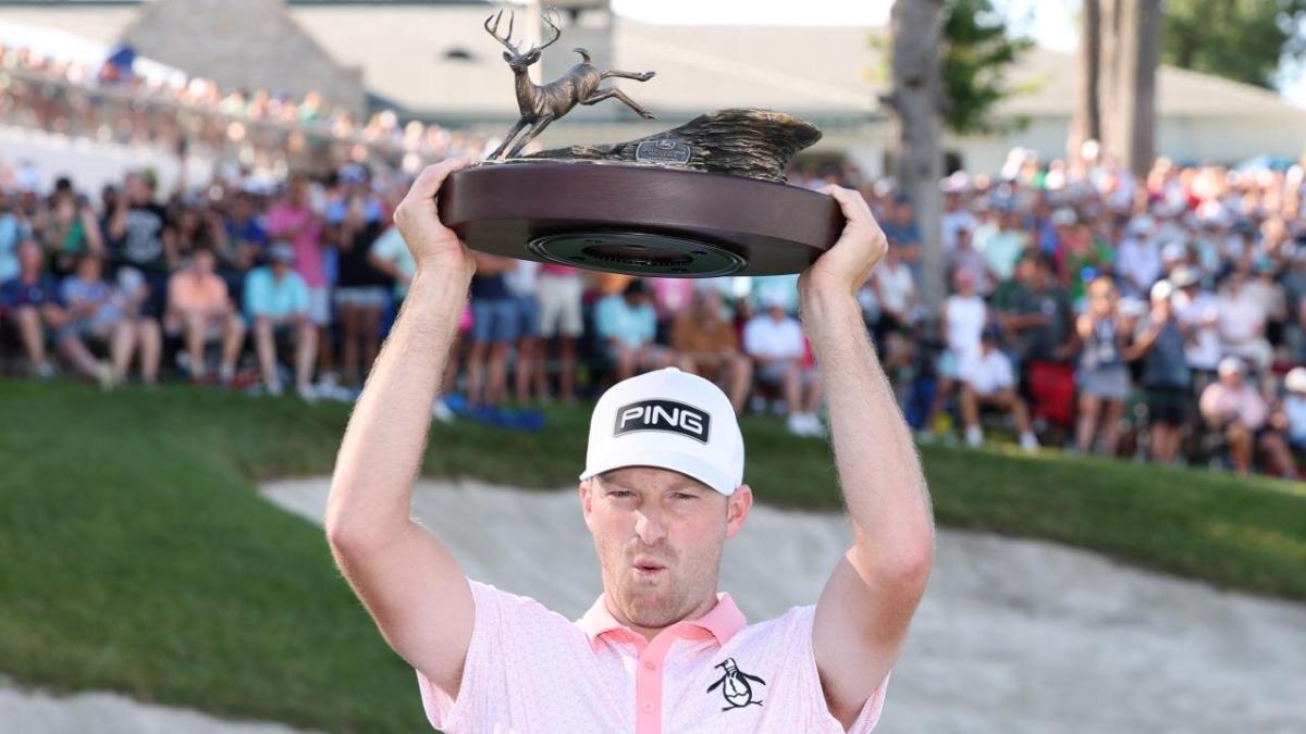 Golfer Brian Campbell